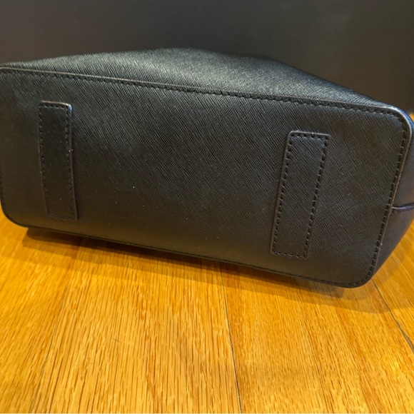 Kate Spade Black New York Tote Bag with Decorative Spade Charm - Picture 5 of 9